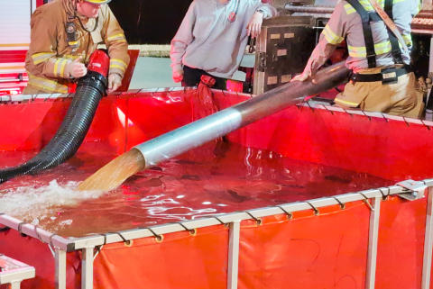 Volunteer firefighter